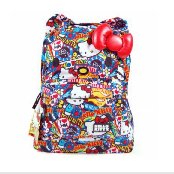 Loungefly Handbags - New! Loungefly x I ❤ HK Sticker Backpack